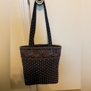 Vera Bradley Vintage 90’s Classic Navy Tote